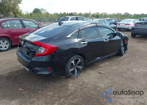 2016 Honda Civic Touring из США, поврежденный, VIN 19XFC1F99GE001985